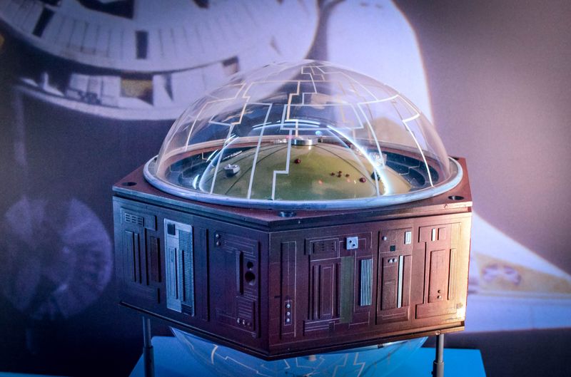 International Spy Museum exhibit showcasing espionage artifacts