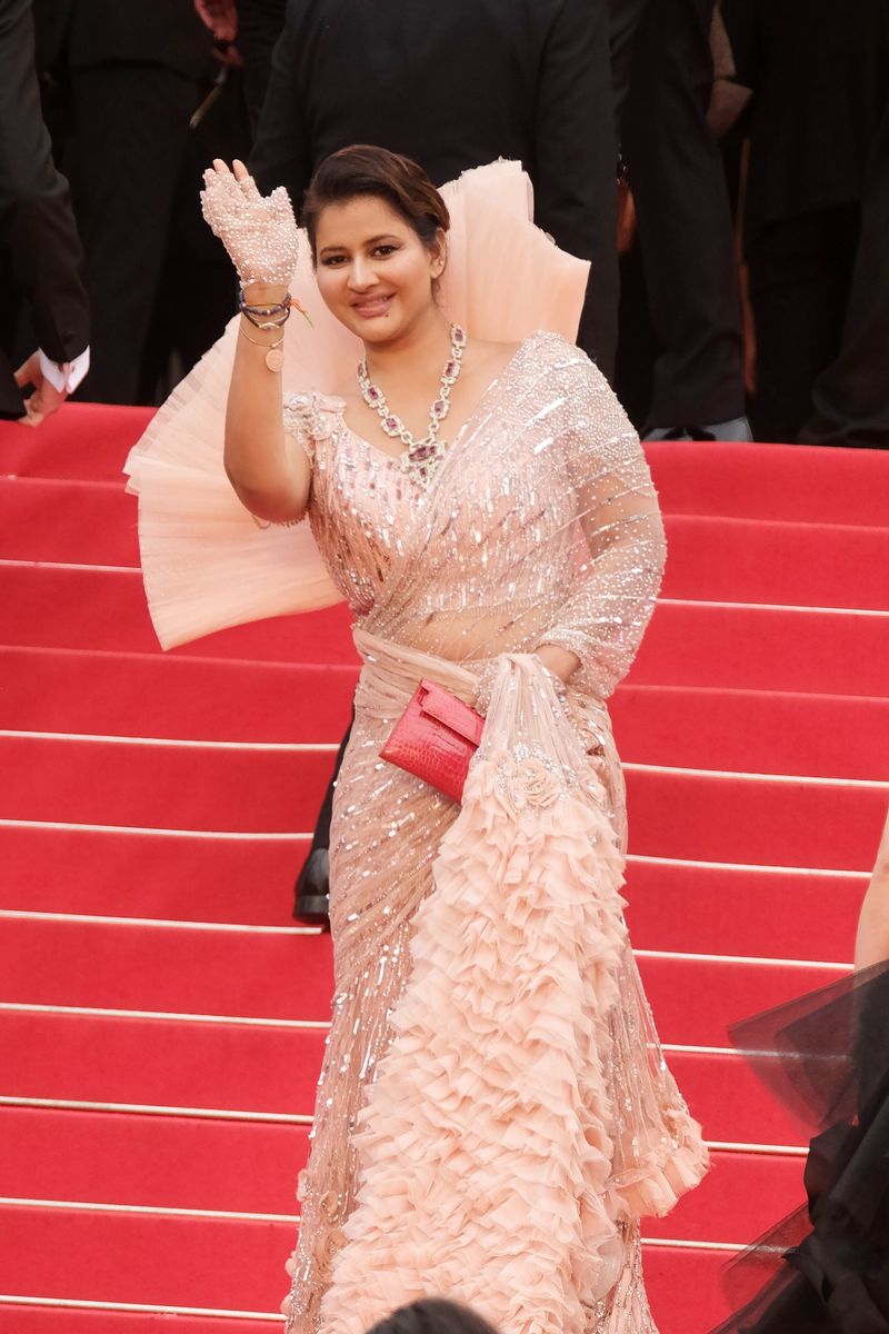 Celebrity at Cannes Film Festival 2023 red carpet premiere